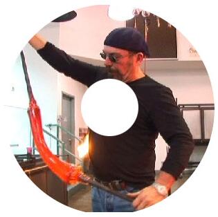 美国康宁玻璃博物馆大师davide的吹制艺术玻璃制作工艺视频1DVD .